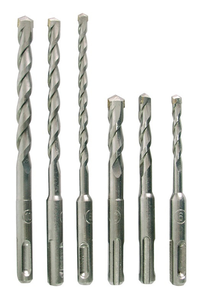 Set turjela Mega SDS +, 6, 10, 8mm, 6 copë