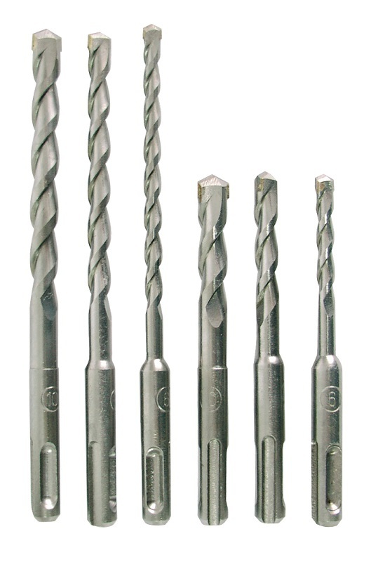 Set turjela Mega SDS +, 6, 10, 8mm, 6 copë