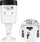 IP камера BCS Line BCS L TIP14FCL5 Ai1, 4MP, леќа 2.8mm, бела