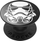 Mbajtëse telefoni PopSockets PopGrip Stormtrooper Icon, për smartphone, me dizajn Star Wars, e zezë