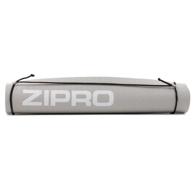 Shtresë për yoga Zipro, 173×61×0.4cm, e hirtë