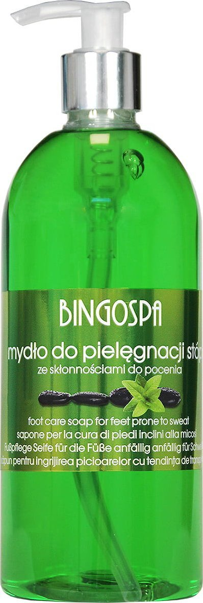 Sapun këmbësh BingoSpa, për këmbë që djersijnë, 500ml, jeshil