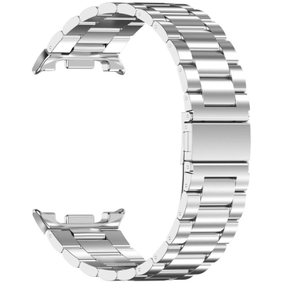 Rrip ore Tech-Protect çelik për Samsung Galaxy Watch 8 edhe 8 Classic, çelik inox, ngjyrë argjendi