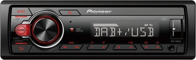 Radio veture Pioneer MVH-130DABAN, DAB, 200W, e zezë