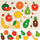 Puzzle druni Zamko ZA4722, figura fruta, 10 copa, shumëngjyrsh