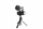 Set vlogimi CKMOVA MST3, tripod me mikrofon directional, dritë LED, i zi
