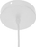 Llampë varëse Atmosphera Jeny Natural, ratan 68cm, E27 40W, bezhë