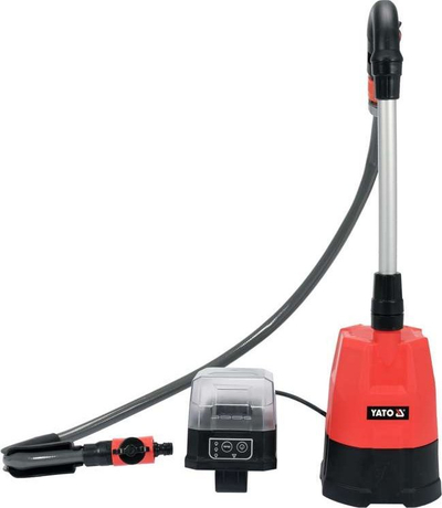 Pompe uji nëndheshme pa kabllo YATO 18V, 2500 l/orë, IPX8, gri