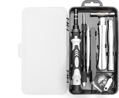 Set kaçavidash Digitus DA-70361, 115 pjesë, çelik S2 Cr-V, gri