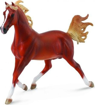 Lodër kali CollectA Arabian Stallion, shkallë 1:12, chestnut