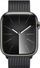 Rrip dore Crong Milano Steel për Apple Watch 42/44/45/49mm, çelik inox, grafit