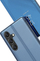 Këllëf telefoni Clear View për Samsung Galaxy A54 5G, flip, me kapak të tejdukshëm, blu