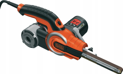 Makinë mprehëse me rrip Black & Decker KA 902EK, i zi / portokalli