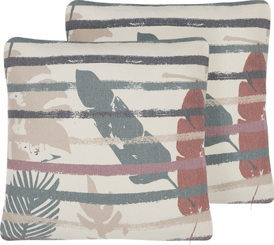 Set me jastëk dekorativ BIDENS, 2 copë, 45 x 45 cm, shumëngjyrësh