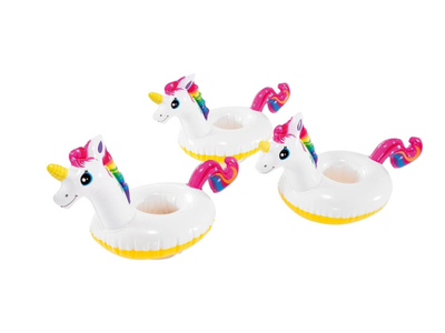 57506 UNICORN DRINK HOLDERS 38cmx17cmx20cm