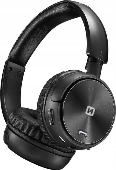 Kufje Bluetooth Swissten Comfort Trix Micro FM, pa tela, me mikrofon, të zeza