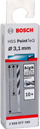 Set stërvitësesh metalike Bosch 2608577199 PointTeQ, HSS, 3.10mm, set 10 copë