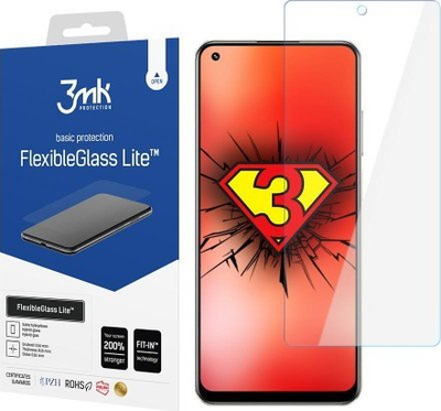 Mbrojtëse ekrani 3mk FlexibleGlass Lite për Realme 10 4G, e tejdukshme