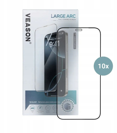 Xham mbrojtës Veason 6D Pro, set 10 copë, për Samsung Galaxy A37 5G, i zi