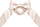 Gomë flokësh Invisibobble Sprunchie Slim Bow Ballet Flats, me fjongo, ngjyrë bezhë