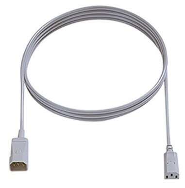 Kabllo furnizuese Bachmann IEC C14/C13, H05VV-F 3G1.0mm², 0.75m, e hirtë
