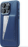 Mbulesë telefoni Mujjo Full Leather Wallet Case për iPhone 15 Pro Max, MagSafe, lëkurë, blu Monaco