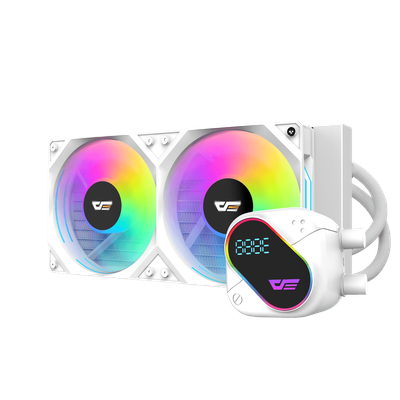 Ftohës Darkflash DO240 AIO Liquid Cooler, 240mm, i bardhë