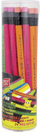 Laps jumbo trekëndor me gomë, neon, set 24 copë