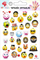 Tatuazhe të larshme për fëmijë Buki, emoji