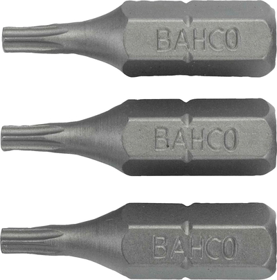 Set bitash Torx Bahco 59S T30, 30 copë, 25mm, gri