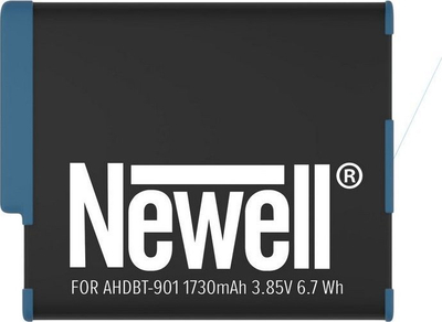 Bateri për kamer GoPro Newell Hero 9 10 11, 1730 mAh, litium jon