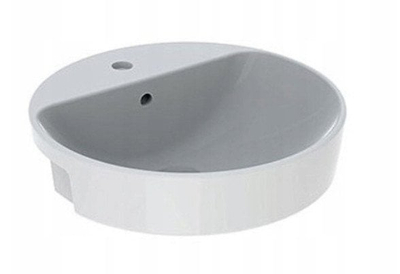 Lavaman rrethor Koło Variform, 50 cm, gjysmë i futur, i bardhë