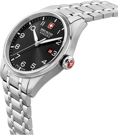 Orë për femra Swiss Military Hanowa SMWGH0000801, e argjendtë