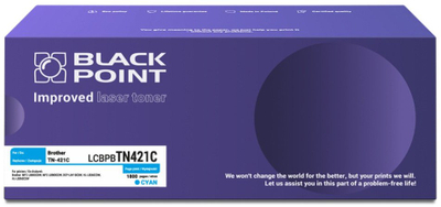 Toner Black Point LCBPBTN421C, në vend të Brother TN-421C, cian