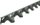 Distancues plastik linear Drupak Super Trick 30, 2000mm, gri