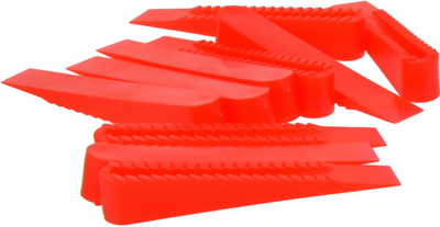 Set për nivelim pllakash GEKO G00391, 50 kunja plastike, 2 mm, të kuqe