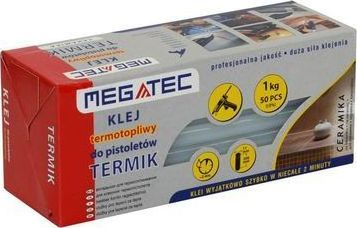 Силиконски термо стапчиња Megatec KKN 1621/0111, 11 x 200 mm, 1 kg, млечна боја