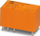 Relé Phoenix Contact REL-MR-BL-12DC/21-21, 12V DC, 2 kontakte ndërruese, portokalli