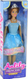 Kukull princeshë Anlily Winter Princess Leantoys, flokë të gjatë, fustan me shkëlqim, blu