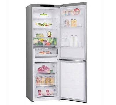 Frigorifer kombinim LG GBV3100EPY, 344L, Prime Silver, argjendtë