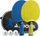 Set pingpongu Joola TT-Set Vivid Outdoor, 2 reketa, topa edhe rrjetë, shumëngjyrësh
