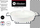 Enë shërbimi Allesken Modern Kitchen, 1.1L, stoneware me kapak xhami, e bardhë