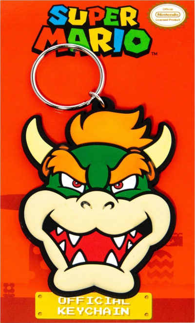 Varëse çelësash Nintendo Super Mario Bowser, PVC, shumëngjyrëshe