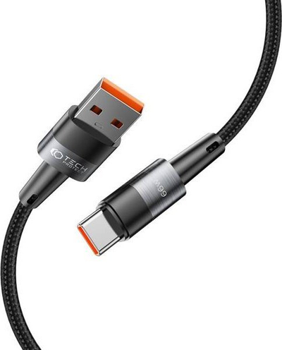 Kabllo USB Tech-Protect UltraBoost, USB A në USB C, 2 m, e zezë