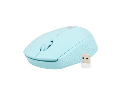 Безжичен глушец NATEC STORK, Bluetooth USB, 1600 DPI, светлосина боја