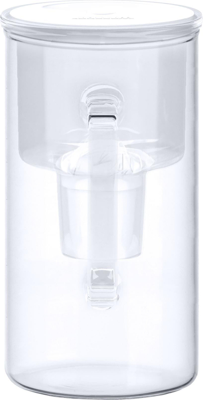 Ibrik filtri uji Wessper Aquamax Crystalline, 2.5L, qelq, i bardhë