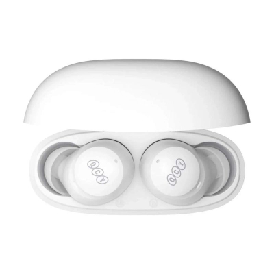 Kufje wireless QCY HT07 me ANC, Bluetooth 5.2, IPX8, të bardha