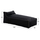 Puf shezllon Wadelin textilene 190×80×40-60 cm (HM5774.12)