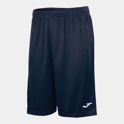 Шорц за кошарка Joma NOBEL LONG, 100% полиестер, еластичен појас, бел