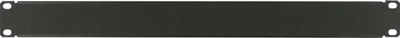 Panel mbyllës rack Lanview RAB100BL, 1U, plastik, i zi